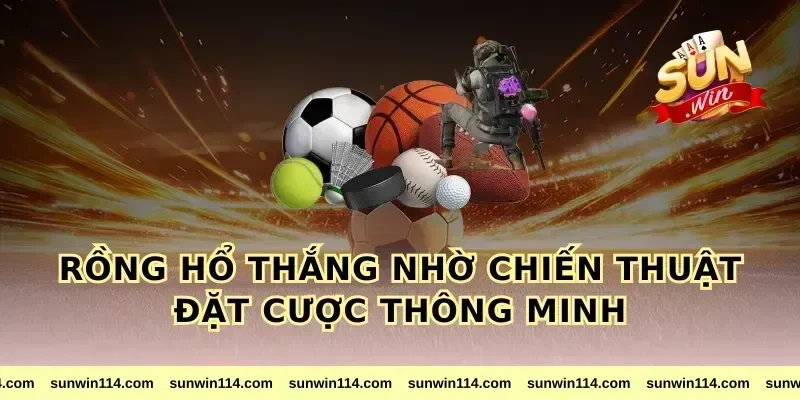 Rồng hổ thắng nhờ chiến thuật đặt cược thông minh